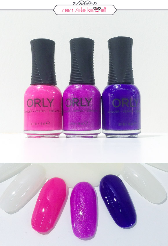 non solo Kawaii Orly Cosmoprof 2014 - Baked Summer 2014 Collection, Neon Heat, Hot Tropics, Saturated