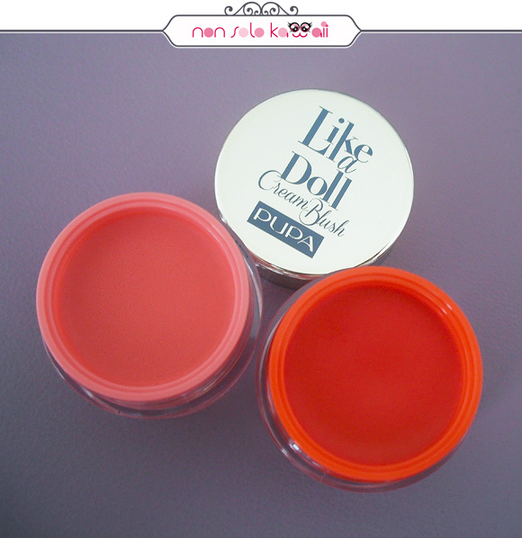non solo Kawaii - Pupa Navy Chic Collection, Like a Doll Cream Blush, 103 Navy Chic Pink, 203 Flashy Doll Red