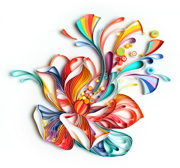 Yulia Brodskaya, Flower - Paper Cuts at Spoke Art
