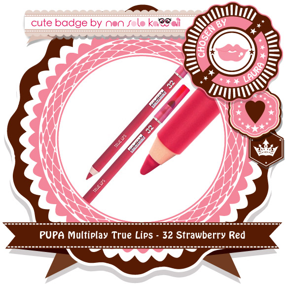 non solo Kawaii - Pupa Multiplay True Lips, 32 Strawberry Red