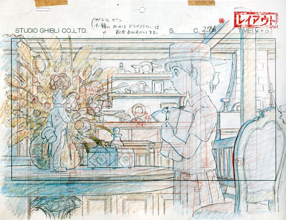 Dessins du Studio Ghibli: les secrets du Layout pour comprendere l’animation de Takahata et Miyazaki | Art Ludique, Paris