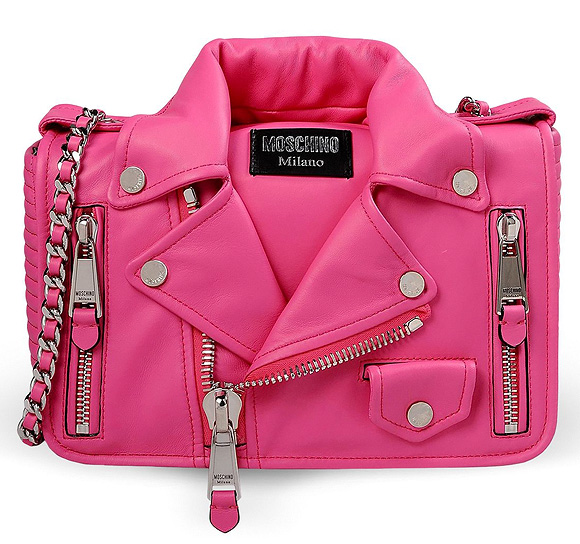 Moschino - Think Pink, Spring Summer Collection 2015, Pink Jacket Bag, Borsa Rosa Giacca
