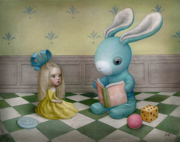 Nicoletta Ceccoli, By the Time You Are Real - Sweet & Low Exhibition