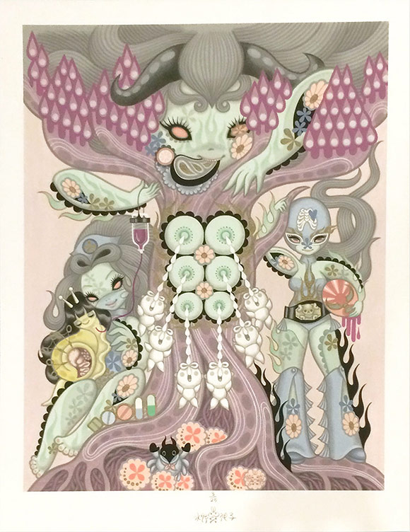 Junko Mizuno, Tree - Triad, The Cotton Candy Machine