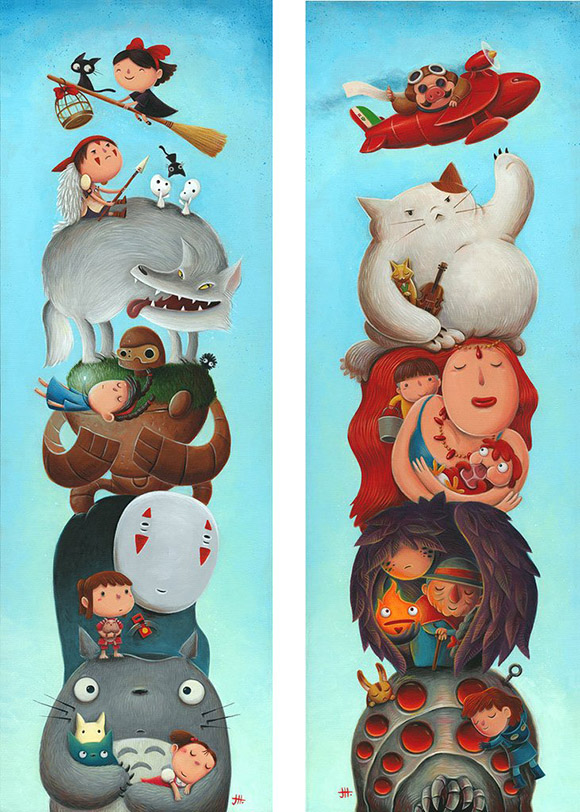 Miyazaki - An Art Show Tribute, Spoke Art