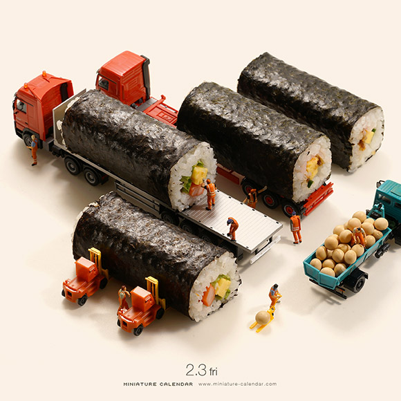 Tatsuya Tanaka - Miniature Calendar