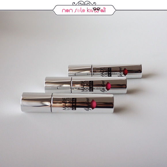 non solo Kawaii - Pupa Made to Last Lip Tint 001 Candy Pink, 002 Barbie Rose, 003 Apricot Pink