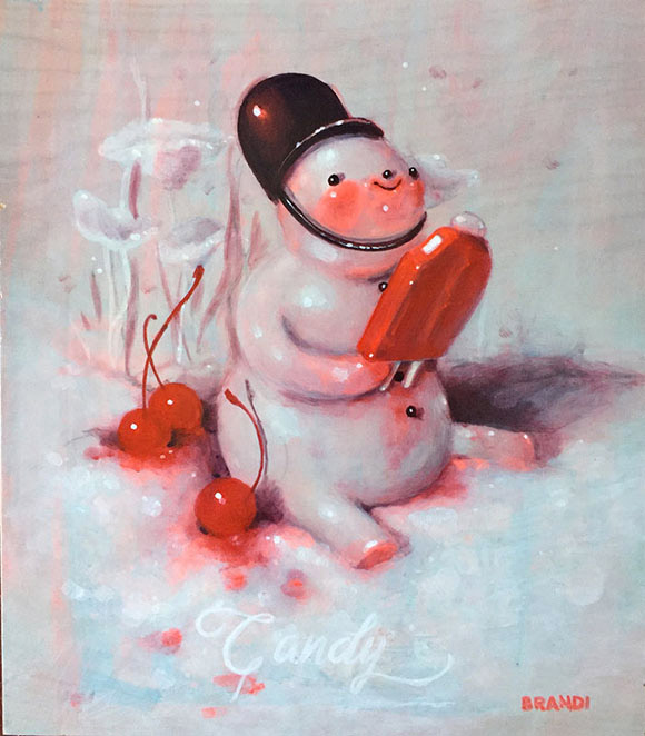 Brandi Milne, Candy - Once Upon A Quiet Kingdom, Corey Helford Gallery